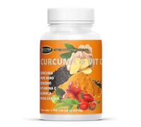 HYPER Curcuma & Vit C 130CPR Integratore Curcuma Pepe Nero Zenzero Ace