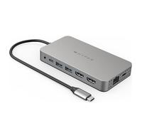 HYPER HDM1H-GL - PortReplicator/docking station, USB-C, 10 porte