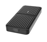 Hyper Drive USB4 v2 & Thunderbolt 5 M.2 NVMe SSD Enclosure, 80Gbps PCIe Gen4 esterno Case per 2230/2242/2260/2280 SSDs, design in alluminio senza attrezzi, IP55 resistente all'acqua e alla polvere