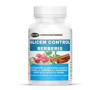 HYPER Glicem Control Berberis Integratore Berberina 60 Compresse Controllo della Glicemia, Sindrome Metabolica, Controllo Zuccheri, Regolazione Metabolica, Metabolismo dei Carboidrati - Made in Italy