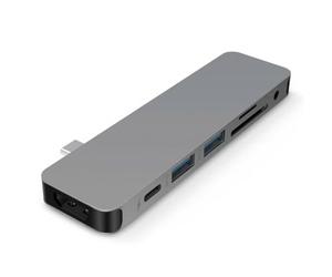 Hyper gn21d Hyper Drive solo PC e Apple MacBook USB C adattatore grigio