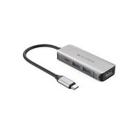 HYPER HD41-GL Docking Station USB 2.0 Type-C nero, grigio - Nouvo