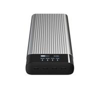 HYPER - juice Hj245b - Powerbank - Usb-c - 27000 Mah - 245 Watt - Pd 2.0, Pd 3.0, Qc 2.0, Qc 3.0, Apple 2.4a, Qualcomm Quick Charge 4.0+ - 4 Ausgabean - SPEDIZIONE GRATUITA