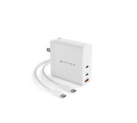 HYPER HJG140WW, Interno, AC, 2 m, Bianco Il CARICATORE GAN HYPER HYPERJUICE 140 W - GLOBALE - CARICATORE ADATTATORE MULTI-PORT è un