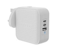 5099212 CARICATORE DA VIAGGIO 70W HYPER WH USB-C GAN (3C+1A) BIANCO