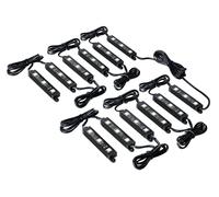 Hyper-Led Set 12x3, strisce decorative a led - 12V - Rosso
