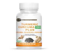 Hyper Turmeric Curcuma e Piperina Plus 1000mg - Formula con Curcumina, Piperina