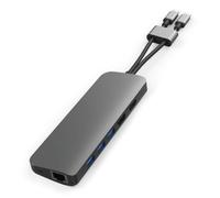 HYPER HD392-GRAY Docking station USB 3.2 Gen 1 (3.1 Gen 1) Type-C Grigio - Nouvo