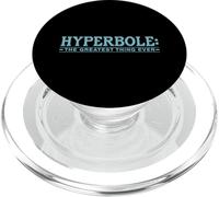 Hyperbole La cosa più grande di sempre divertente scherzo letterario PopSockets PopGrip per MagSafe