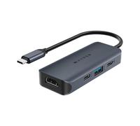 HyperDrive Next Targus USB Tipo C 100 W Blu 4K Ultra HD HDMI USB 3.2 Gen 1/2 Aluminio