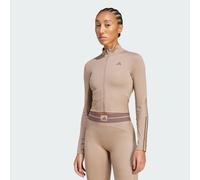 Hyperglam Rib Copertura con zip Chalky Brown / Earth Strata L