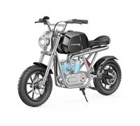 HYPERGOGO S9 Plus moto elettrica per bambini, motore elettrico a 3 velocità, fino a 16 KMH e 30 km di autonomia, pneumatici da 14 pollici, per bambini dai 6 ai 12 anni