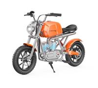 HYPERGOGO S9 Plus moto elettrica per bambini, motore elettrico a 3 velocità, fino a 16 KMH e 30 km di autonomia, pneumatici da 14 pollici, per bambini dai 6 ai 12 anni