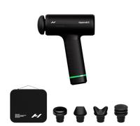 Hyperice Hypervolt 3 - Pistola per massaggio a percussione portatile con tecnologia QuietGlide | 5 velocità, 5 testine intercambiabili