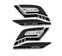 HYPERICIN Adesivi per R1 Adesivo Serbatoio Carburante Tappo Olio Gas Decal Cover Protettiva per Yamaha R1 R1m 2015-2023 Paraserbatoio (Color : 5)