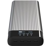 HYPER - juice Hj245b - Powerbank - Usb-c - 27000 Mah - 245 Watt - Pd 2.0, Pd 3.0, Qc 2.0, Qc 3.0, Apple 2.4a, Qualcomm Quick Charge 4.0+ - 4 Ausgabean - SPEDIZIONE GRATUITA