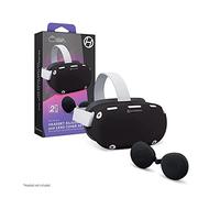 Hyperkin GelShell - Set di skin e copriobiettivo in silicone per Oculus Quest 2 (nero) - Oculus