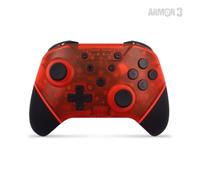 Hyperkin NuChamp - Controller wireless con interruttore LED, colore: rosso