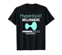 Hyperliquid Millionaire Logo Crypto Merchandise Maglietta