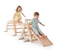 HyperMotion Parco Giochi 3 in 1 Triangolo Montessori con Scivolo