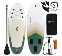 HyperMotion Tavola SUP Gonfiabile per Bambini 215 cm - Stand Up Paddle Board con Pagaia, Pompa Alta Pressione, Leash, Zaino Impermeabile - Principianti