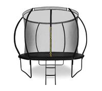 HyperMotion Trampolino Elastico per Bambini e Adulti da Giardino 244/305 / 366/430 / 487 cm, Tappeto Elastico da Esterno con rete di Sicurezza, ad Asciugatura Rapida e Idrorepellente