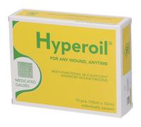 Hyperoil Garze Medicate 10x10 cm 10 pz Garza