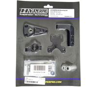 Hyperpro Steering Damper, kit di montaggio male Nero