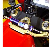 Hyperpro Steering Damper, kit di montaggio male Nero