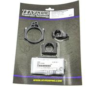 Hyperpro Steering Damper, kit di montaggio male Nero