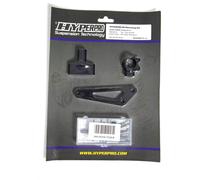 Hyperpro Steering Damper, kit di montaggio male Nero