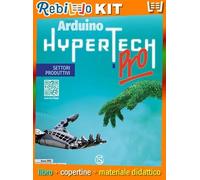 HYPERTECH PRO CON DISEGNO - SETTORI PRODUTTIVI A, AMBIENTE D- QUADERNO DELLE COMPETENZE (9788869176371) - Libro Scolastico + Kit Scuola con Copertine Rebillo
