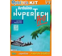 HYPERTECH PRO DISEGNO- SETTORI PRODUTTIVI - QUADERNO DELLE COMPETENZE DIGITALI (9788869175992) - Libro Scolastico + Kit Scuola con Copertine Rebillo
