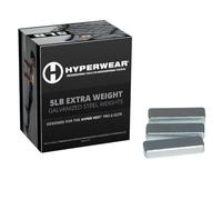 Hyperwear, Set di 35 Pesi aggiuntivi (2,3 kg in Totale), per Gilet con Pesi Hyper Vest PRO