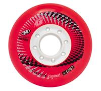 HyperWheels Concrete Ruote per Pattini, Uomo, Rosso, 76