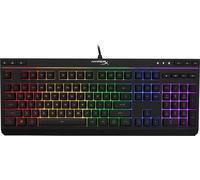 HyperX Alloy Core RGB, Tastiera da Gaming Cablata, 6 Effetti Luce e 3 Livelli Luminosità, Telaio di Plastica Rinforzata, Tasti Morbidi e Silenziosi, Resistente all'Acqua, Blocco Tastiera, Nera