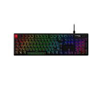 HyperX Alloy Origins PBT-Tastiera da gioco meccanica, RGB, PBT Caps, RGB, Interruttori meccanici, Compatto, Portatile, Corpo in alluminio resistente, Piedino regolabile