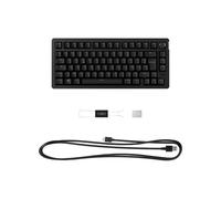 HyperX Alloy Rise - Hot-Swappable Mechanical Gaming Keyboard, PC, Ambient Light Sensor, Gasket Mounted, Linear Switches