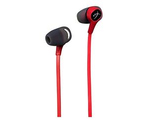 HyperX Cloud Auricolari, Connettore a 90 Gradi, Cavo Antigroviglio, 3 Misure di Copriauricolari in Silicone, Microfono Integrato e Pulsante Multifunzione, Adatto per Nintendo Switch, Rosso/Nero