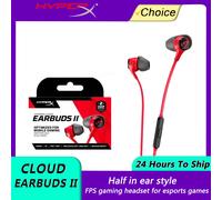 HyperX Cloud Earbuds II 2 Auricolare da gioco con microfono Cuffie intrauricolari audio da gioco cablate coinvolgenti per telefono PS4 PS5 Xbox Series