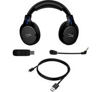 HyperX Cloud Flight - Cuffie da gioco wireless (nero-blu) - PS5-PS4 - Nouvo