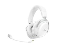 HyperX Cloud III S Wireless, Cuffie Bluetooth, Audio 3D, Microfono Noise-Cancelling, Fino a 200 ore di Autonomia, Dongle USB-C, Compatibili con PC, PS5, Nintendo Switch, Bianco