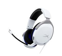 HyperX Cloud Stinger II Core, Cuffie da Gaming, Connessione Cablata a 3,5 mm, Audio Immersivo, Telaio in Plastica, Cuscinetti in Memory Foam Rivestiti in Tessuto, Adatto per PC, PS4 e PS5, Bianco