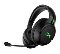 HyperX CloudX Flight, Cuffie da Gaming Senza Filo, Connessione a 2,4 GHz, Telaio in Acciaio, Cuscinetti in Memory Foam Rivestiti in Similpelle, Autonomia 30 Ore, Adatto per Xbox, Nero/Verde