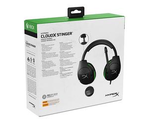 HYPERX CloudX Stinger CUFFIE, Nero, Verde