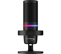 HyperX Duocast - Microfono USB omnidirezionale con illuminazione RGB (nero, rinnovato)
