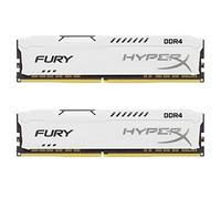 HyperX FURY HX426C16FWK2/32 DDR4 32 GB (Kit 2 x 16 GB), 2666 MHz CL16 DIMM XMP, Bianco
