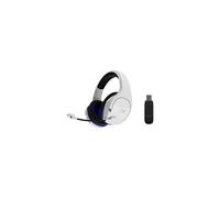 HyperX HHSS1C-KB-WT/G Cloud Stinger Core - Cuffie da gioco wireless per PS4, PS5, PC, leggere, resistenti, cursori in acciaio, microfono con canc