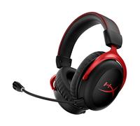 HYPERX HyperX Cloud II Wireless - Gaming Headset (Black-Red) CUFFIE GAMING, Nero, Rosso