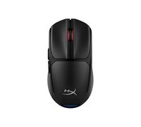 HyperX Pulsefire Fuse - Mouse da gioco wireless, ultra leggero, 75 g, autonomia 85 ore, ambidestro, 12000DPI, 6 pulsanti, colore: nero